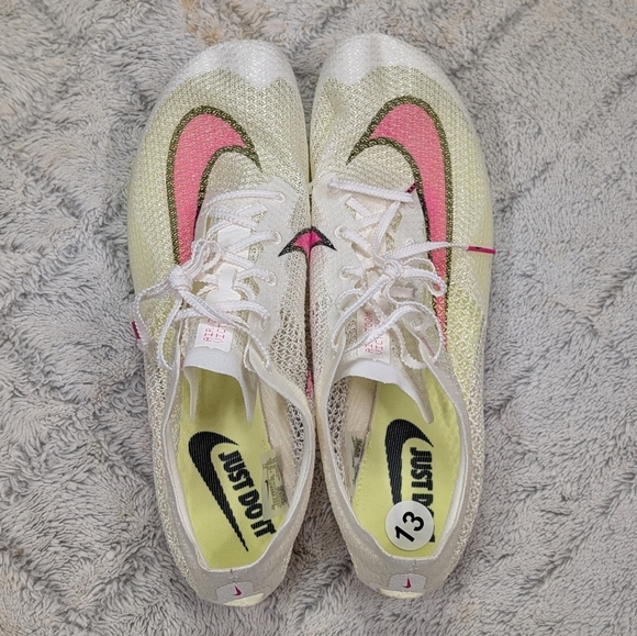 Nike Air Zoom Victory Track Distance Spikes Sail Pink Mens 13 CD4385-101 NEW